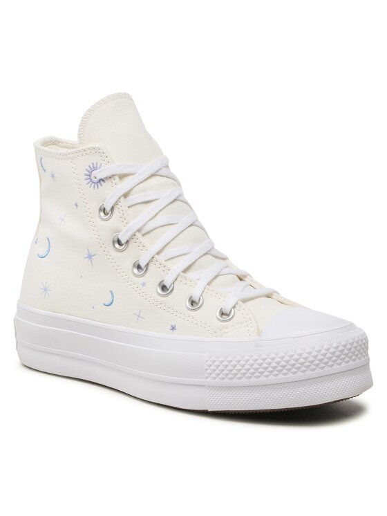 

Кеды Ctas Lift Hi A02895C Converse кремовый 39,5 EU, Ctas Lift Hi A02895C