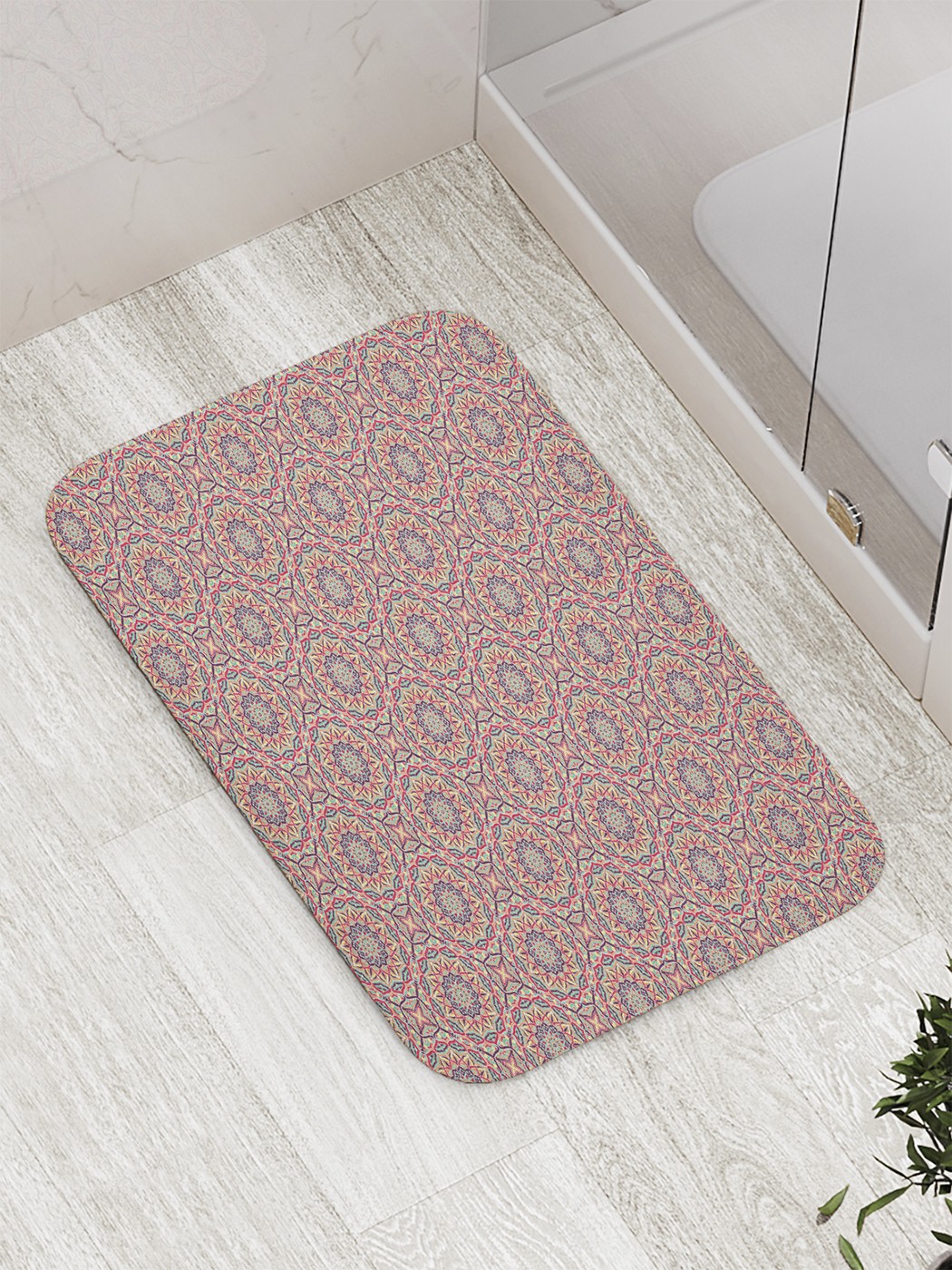 

Коврик противоскользящий для ванной, сауны, бассейна, 77х52 см bath_60074 JoyArty