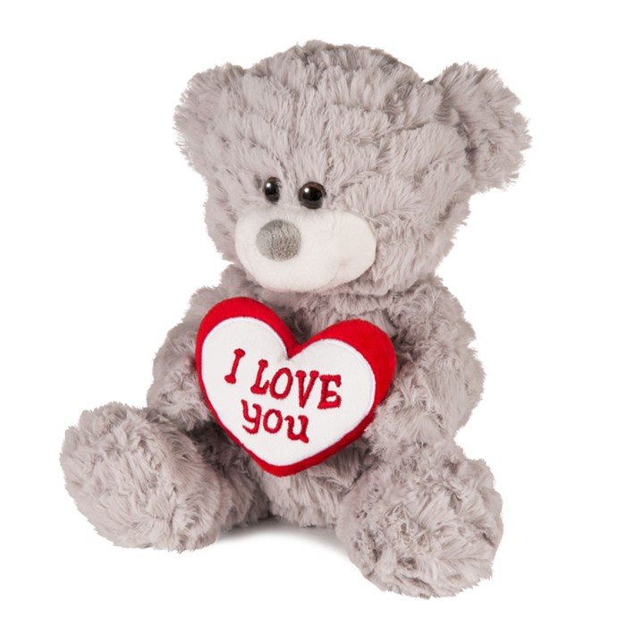 Мягкая игрушка «Мишка Очаровашка с сердцем», 23 см мягкая игрушка медведь виктор со средним сердцем цикламен 35 см