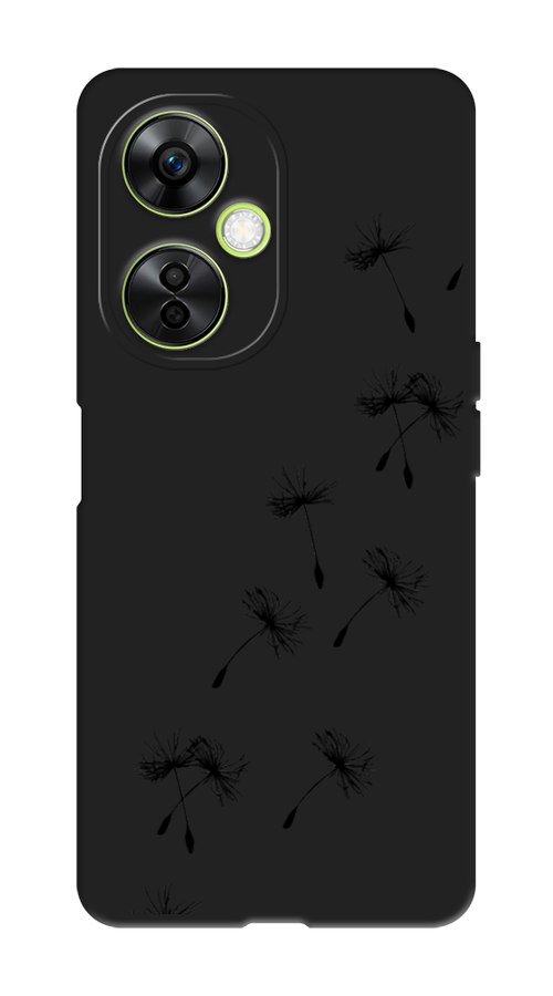 

Чехол Awog на OnePlus Nord CE3 5G "Летящие одуванчики", Черный, 153852-1