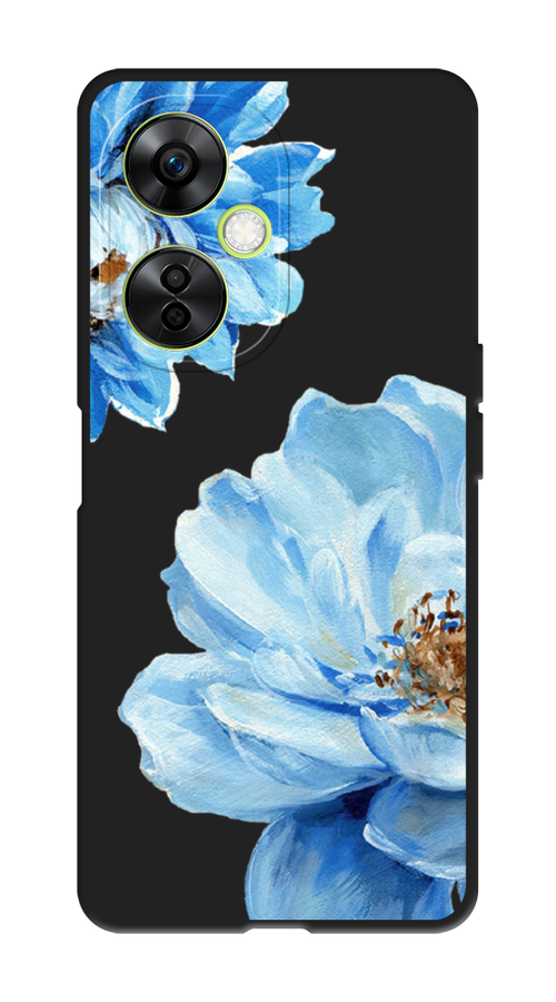 

Чехол Awog на OnePlus Nord CE3 5G "Голубые клематисы", Голубой, 153852-1