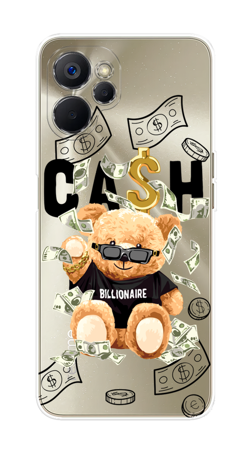 

Чехол на Realme 9i 5G/10T 5G "Big cash", Черный;серый;бежевый, 2513950-6