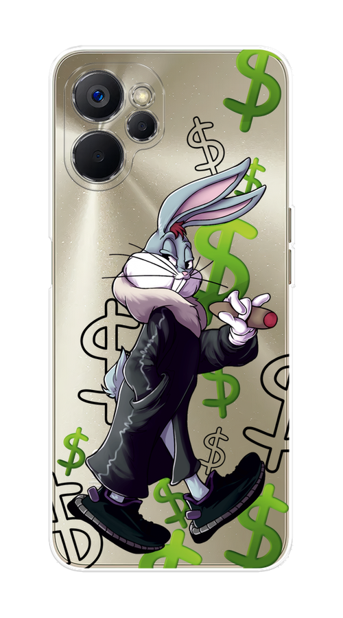 фото Чехол на realme 9i 5g/10t 5g "rich bugs bunny" case place