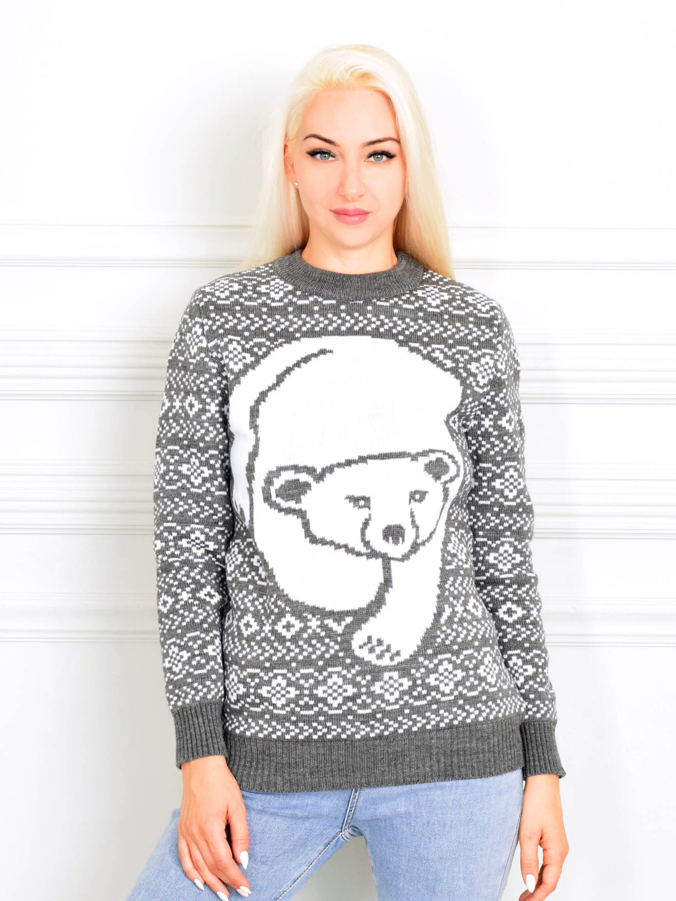 

Джемпер женский MILANIKA 1246 серый 50 RU, 1246