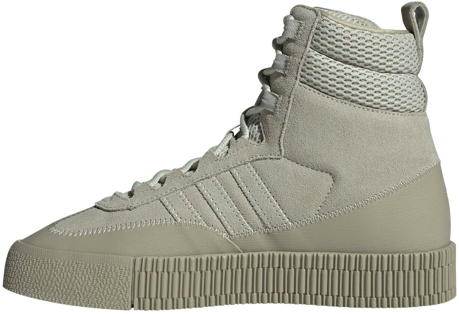 

Кеды женские Adidas Samba Boot W зеленые 7 UK, Зеленый, Samba Boot W