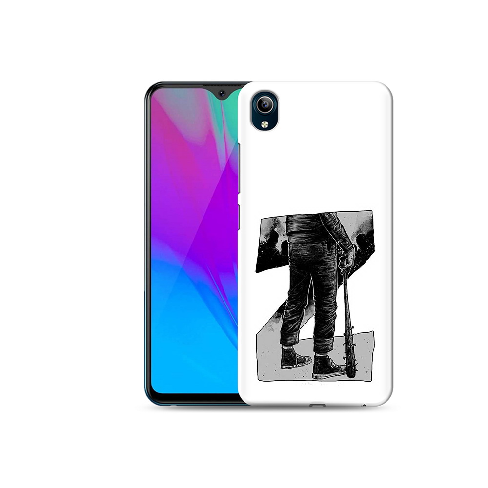 

Чехол MyPads Tocco для Vivo Y91C воин черно белый (PT156610.438.265), Tocco