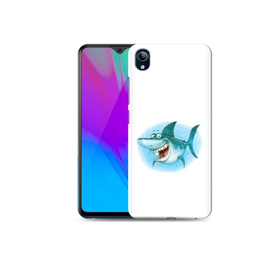 

Чехол MyPads Tocco для Vivo Y91C веселая акула (PT156610.438.261), Прозрачный, Tocco