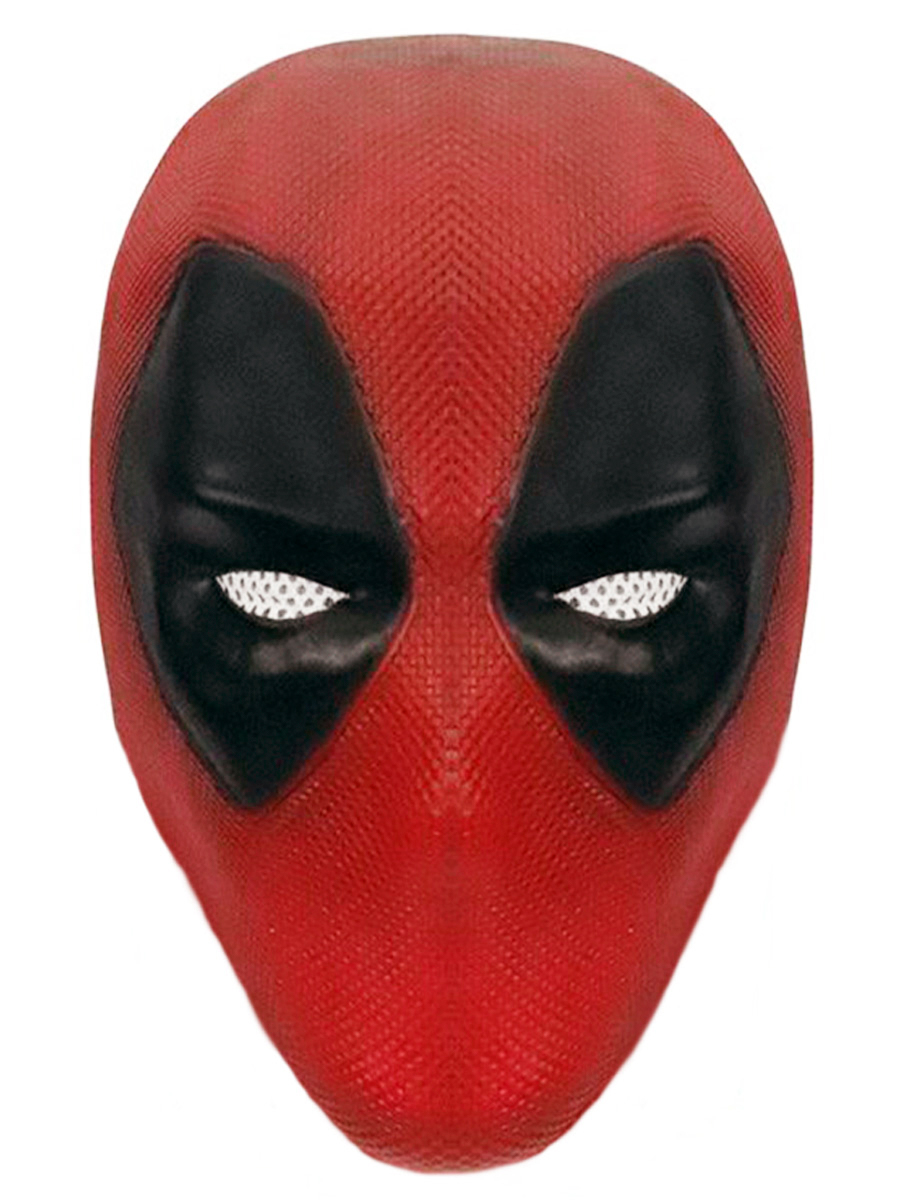 

Карнавальная маска Дэдпул Deadpool (латексная, 12х20х19 см), Красный, Deadpool