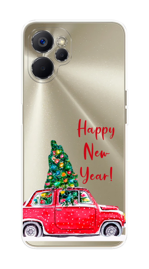 

Чехол на Realme 9i 5G/10T 5G "Happy New Year", Красный;зеленый, 2513950-5