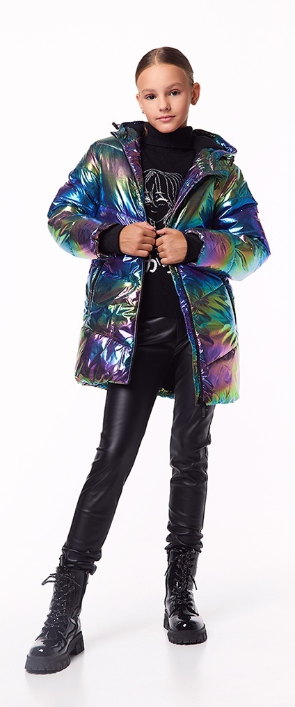 

Пальто детское Kari AW24C921, разноцветный, 146, 236900