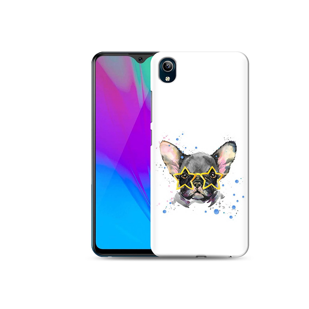 

Чехол MyPads Tocco для Vivo Y91C буля в очках (PT156610.438.252), Прозрачный, Tocco