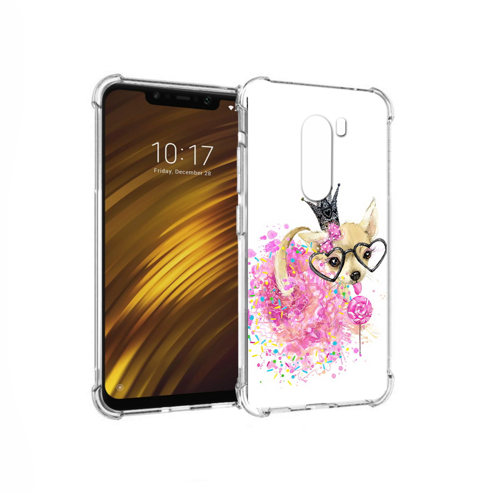 

Чехол MyPads Tocco для Xiaomi Pocophone F1 сладкая принцесса (PT116503.308.606), Прозрачный, Tocco