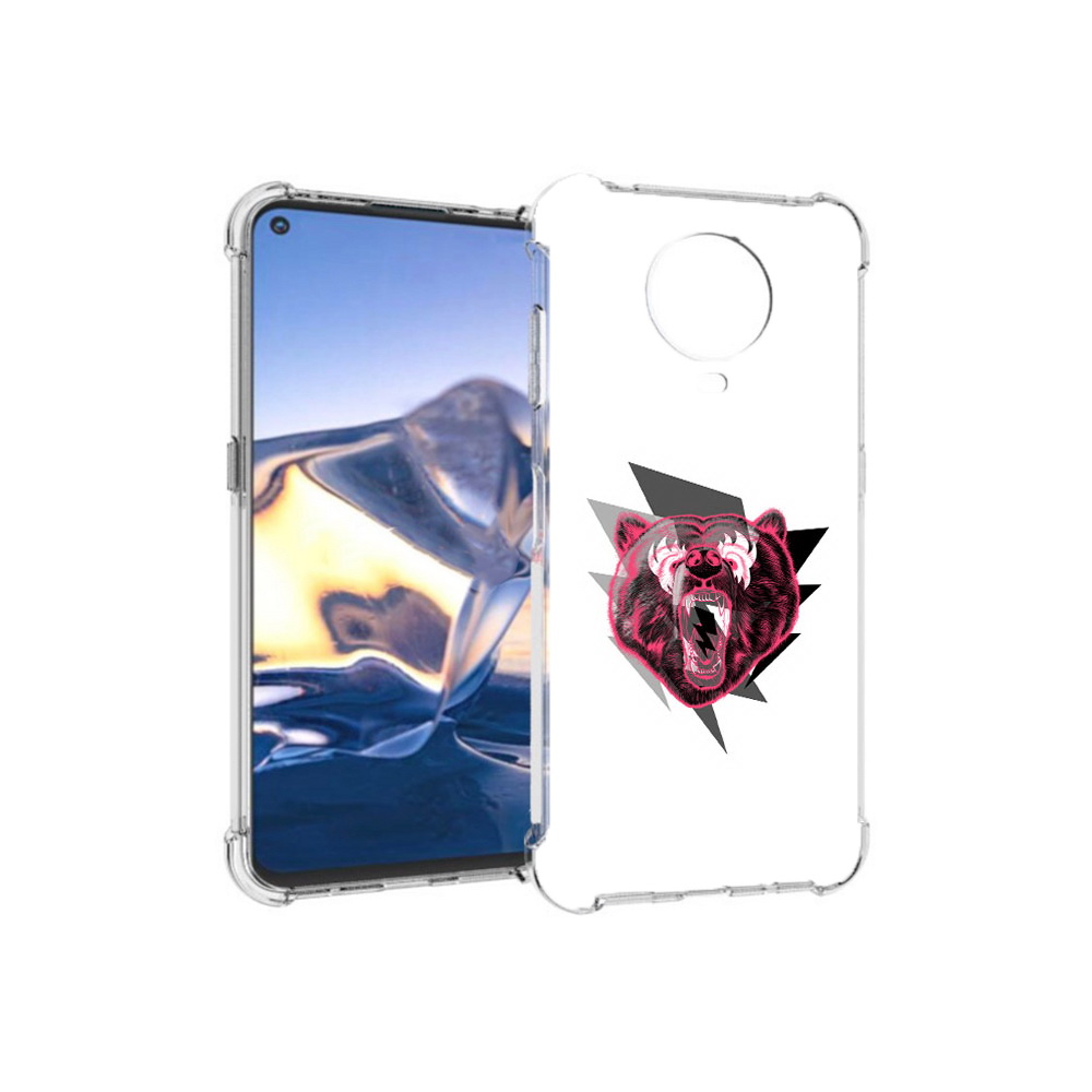 

Чехол MyPads Tocco для Nokia G10 грозовой медведь (PT171673.98.301), Tocco