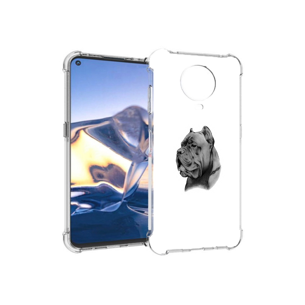 

Чехол MyPads Tocco для Nokia G10 грозный бульдог (PT171673.98.300), Tocco