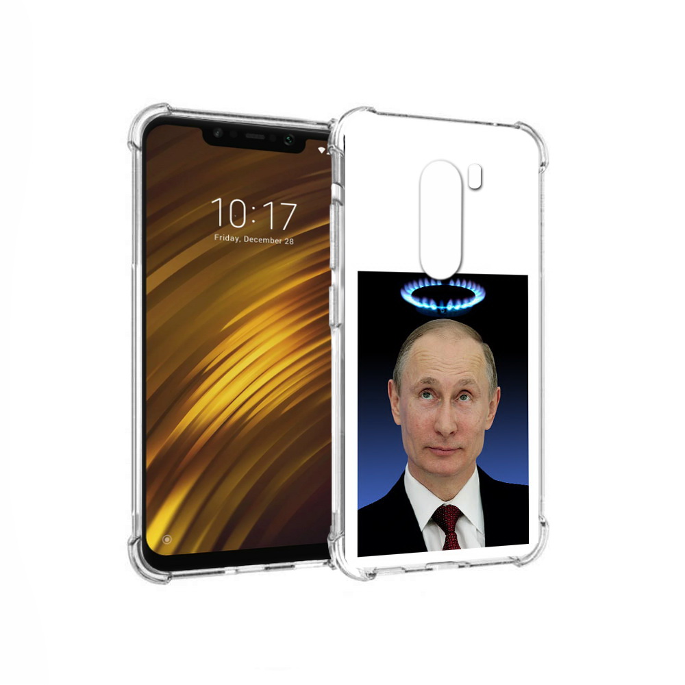 

Чехол MyPads Tocco для Xiaomi Pocophone F1 святой газ (PT116503.308.594), Прозрачный, Tocco