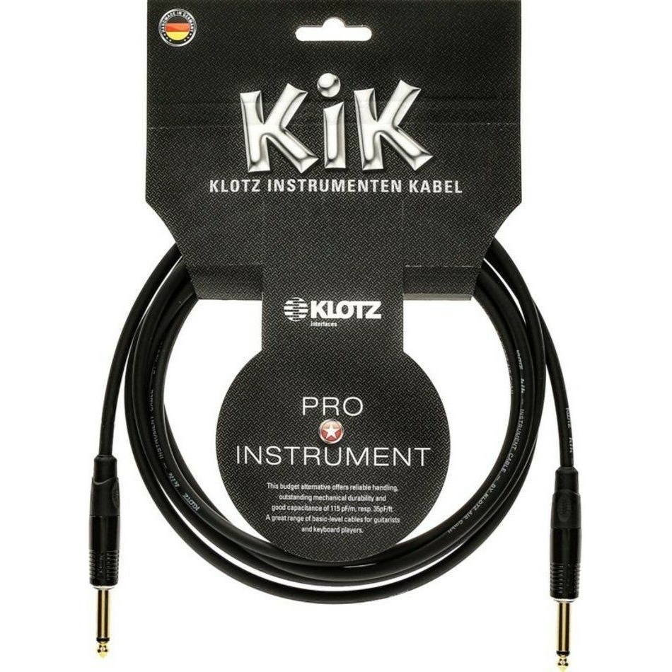 

Кабель аудио 1xJack - 1xJack KLOTZ KIKKG4.5PPSW 4.5m