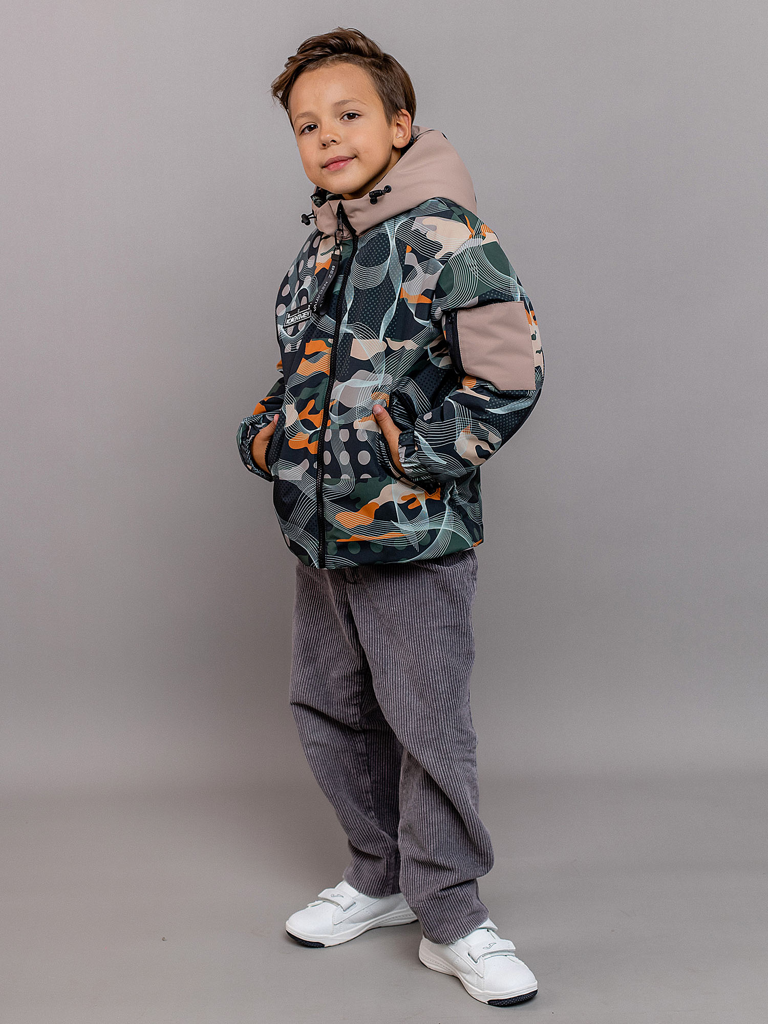 Куртка детская Batik Говард, мультиколор, 122