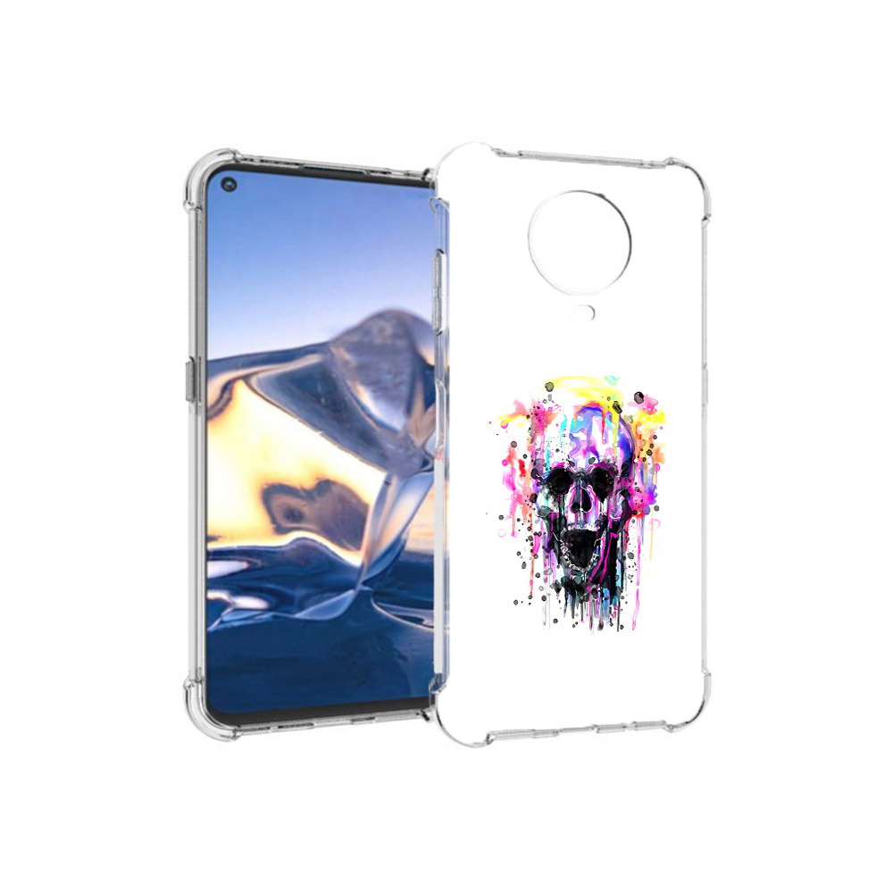 

Чехол MyPads Tocco для Nokia G10 граффити череп (PT171673.98.298), Tocco
