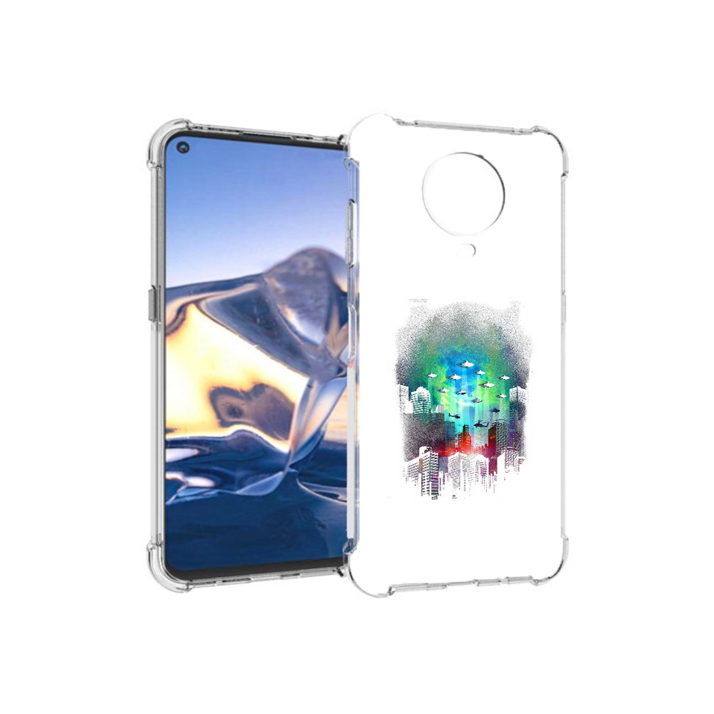 

Чехол MyPads Tocco для Nokia G10 город в свечении (PT171673.98.296), Tocco