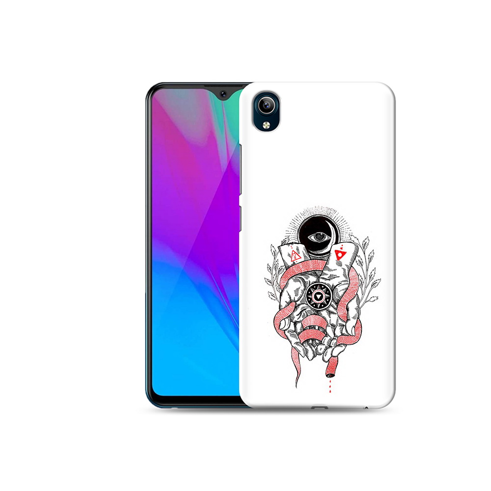 

Чехол MyPads Tocco для Vivo Y91C абстрация связанные руки (PT156610.438.213), Прозрачный, Tocco
