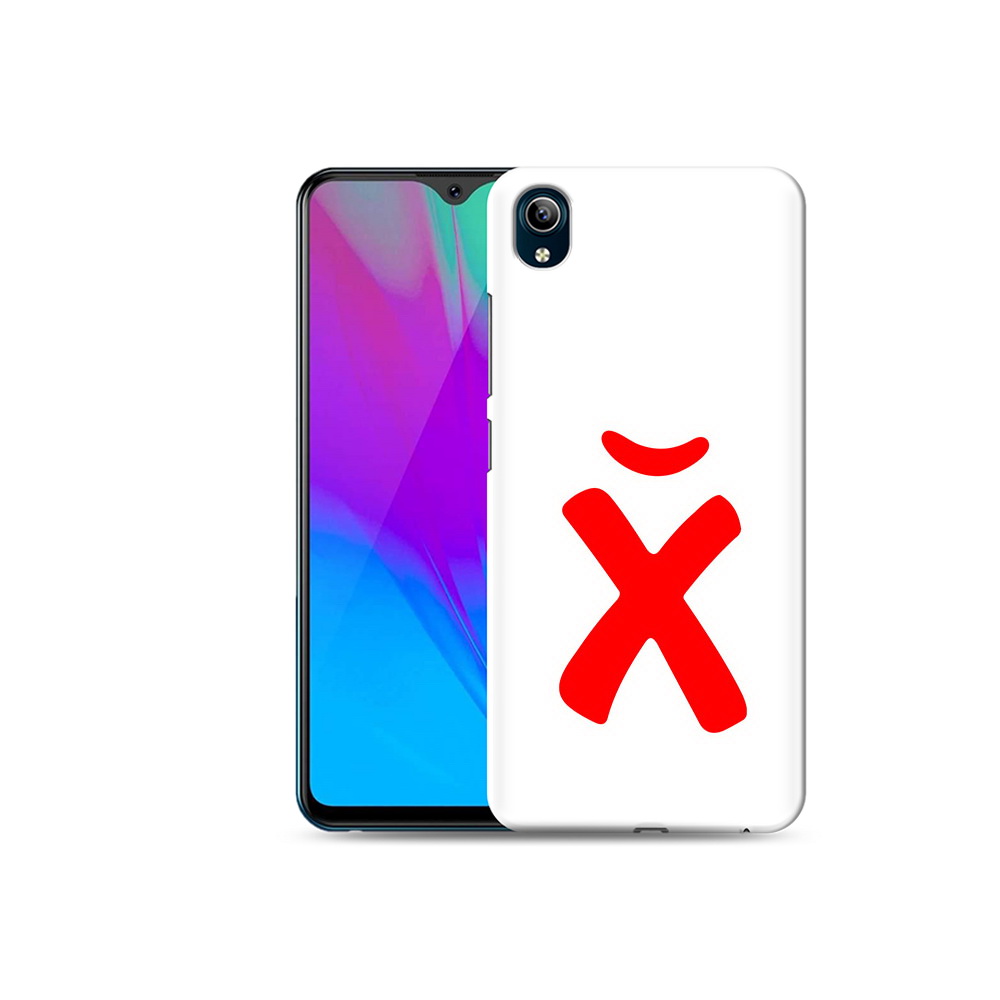 

Чехол MyPads Tocco для Vivo Y91C абстракция буква х (PT156610.438.209), Прозрачный, Tocco