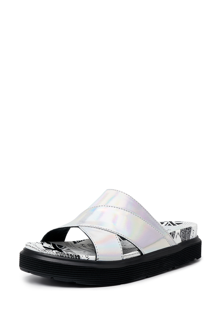 

Сабо женские Pierre Cardin TR-MN-252-14529 серебристые 38 RU, Серебристый, TR-MN-252-14529