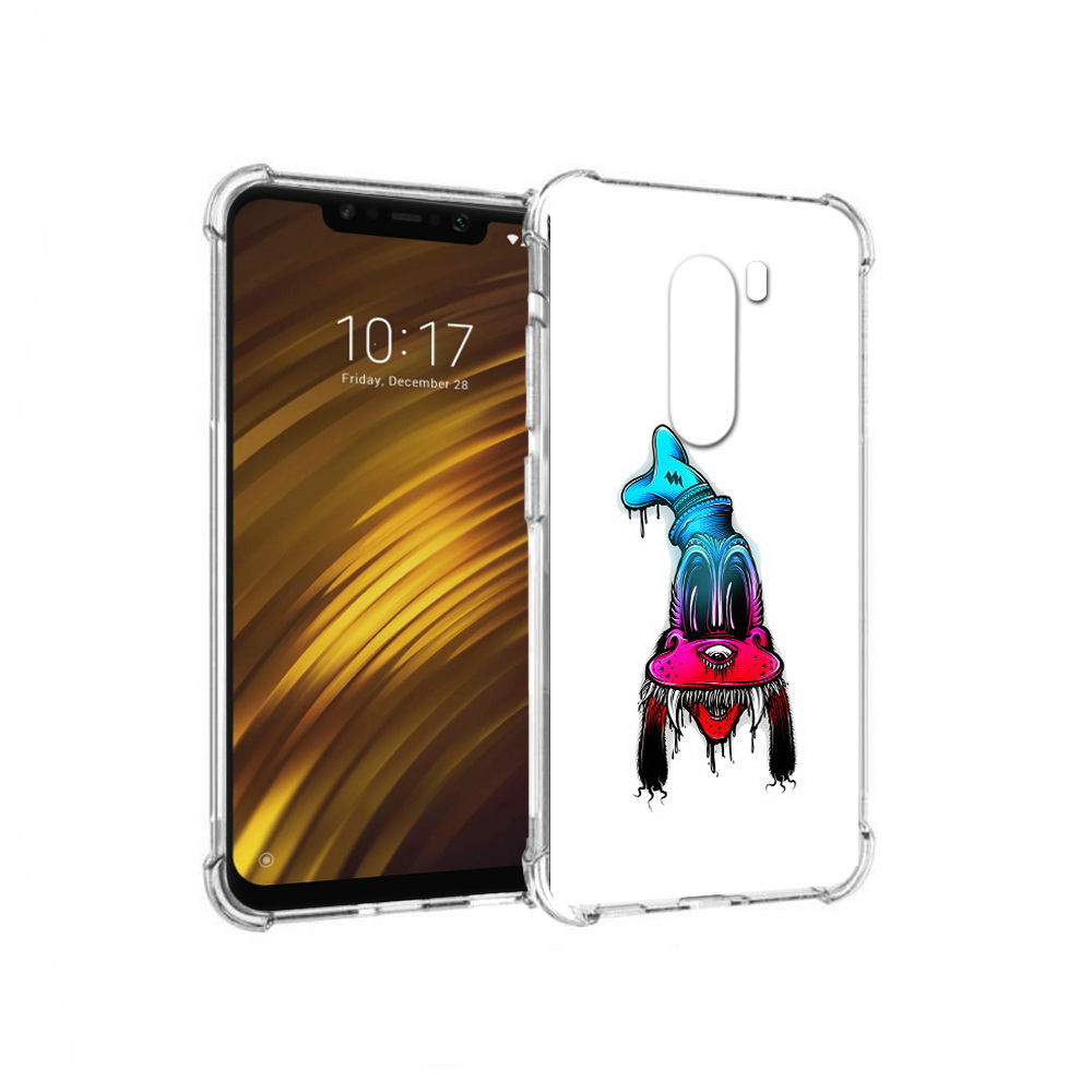 

Чехол MyPads Tocco для Xiaomi Pocophone F1 Гуффи (PT116503.308.57), Прозрачный, Tocco