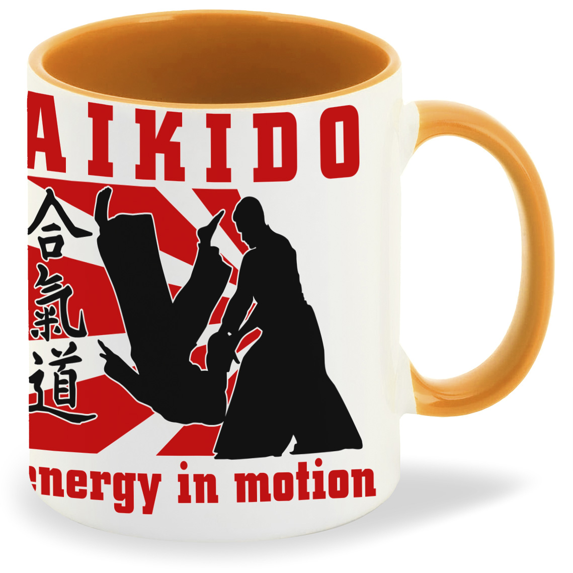 

Кружка CoolPodarok Aikido energy in motion Энергия айкидо в движении, Aikido energy in motion Энергия айкидо в движении