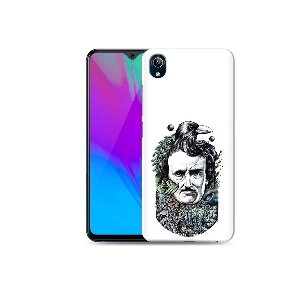 

Чехол MyPads Tocco для Vivo Y91C Эдгар Аллан с вороном (PT156610.438.203), Прозрачный, Tocco