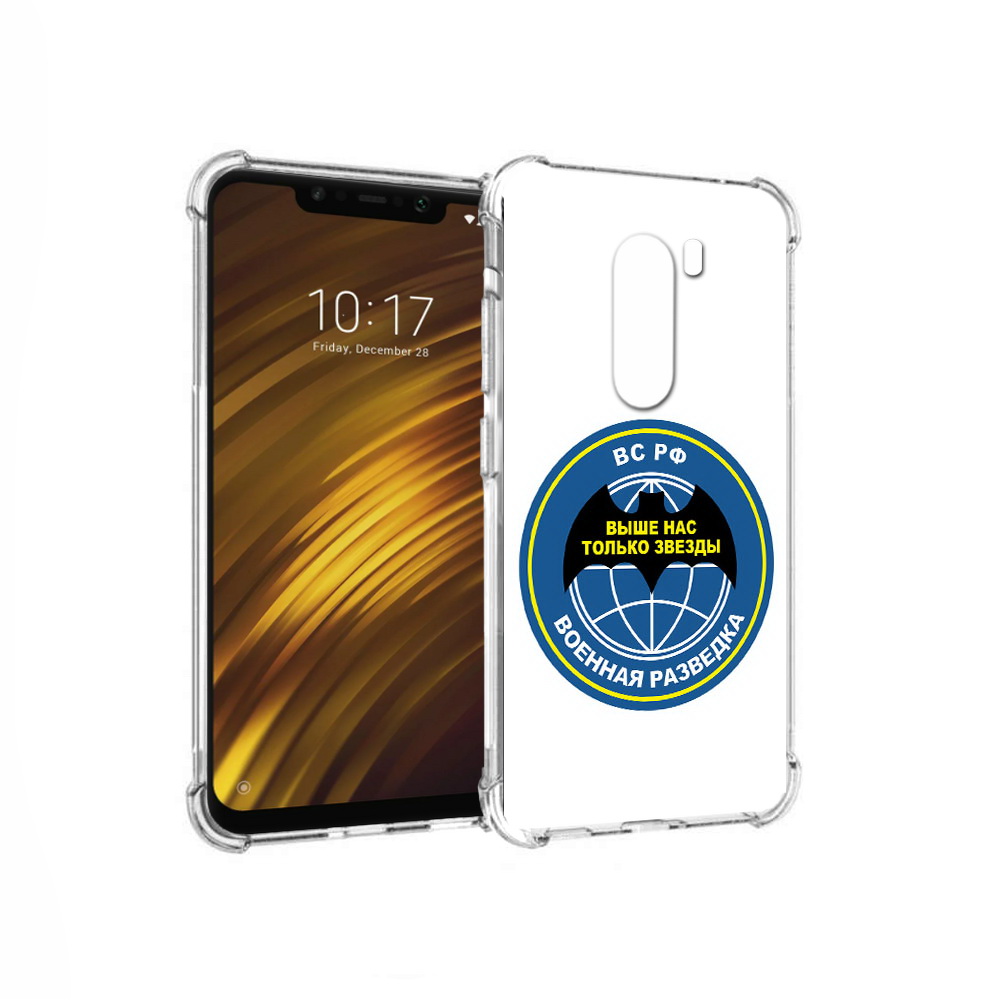 

Чехол MyPads Tocco для Xiaomi Pocophone F1 разведка (PT116503.308.568), Прозрачный, Tocco