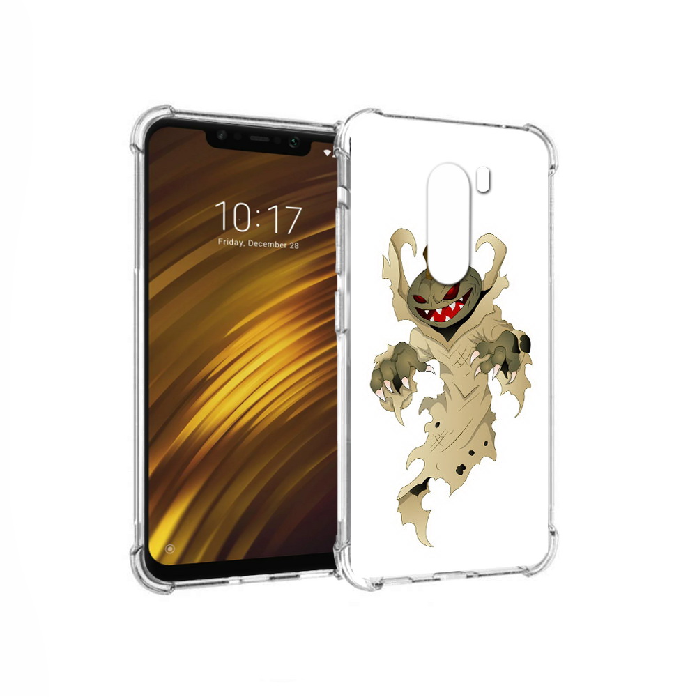 

Чехол MyPads Tocco для Xiaomi Pocophone F1 призрак хэллоуина (PT116503.308.555), Прозрачный, Tocco
