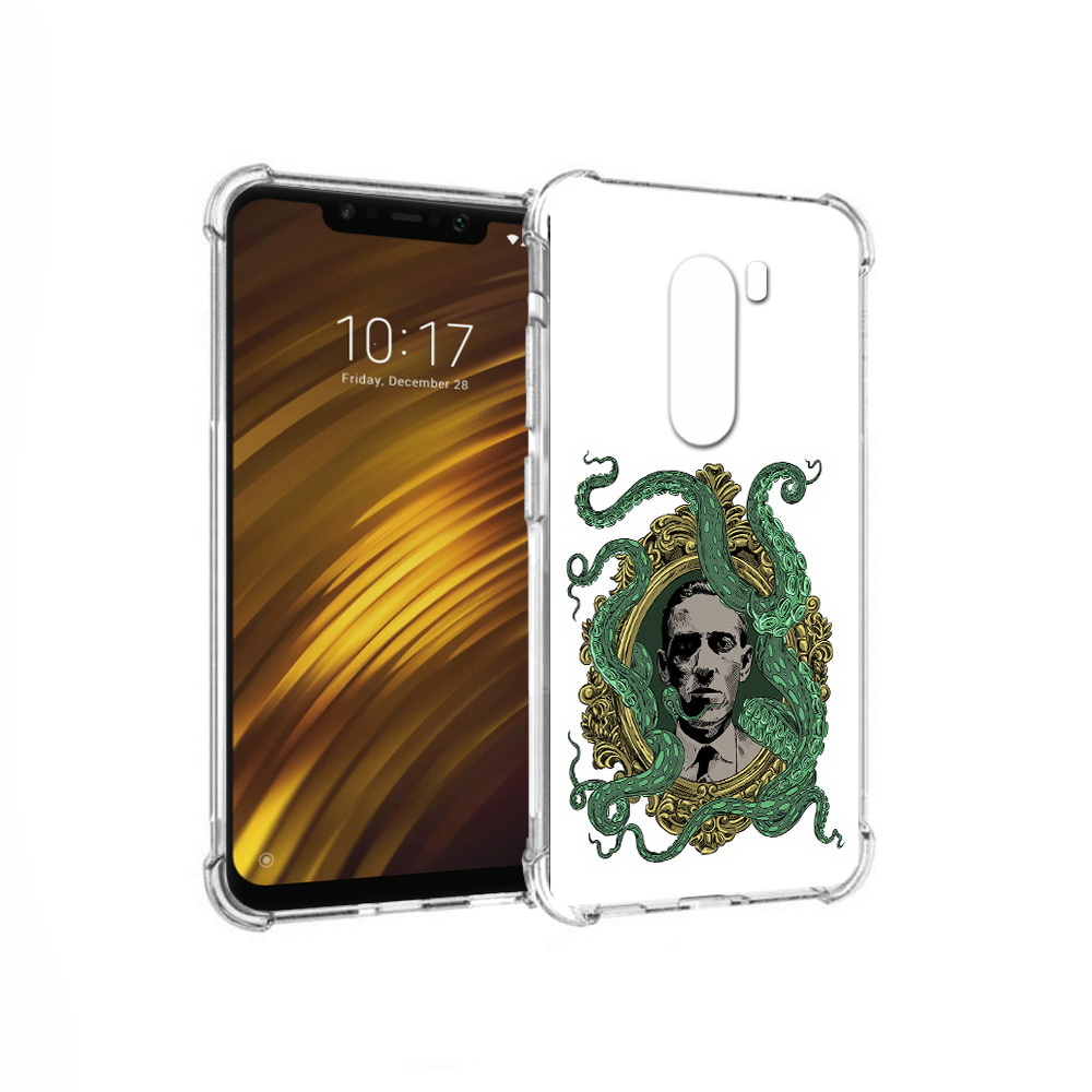 

Чехол MyPads Tocco для Xiaomi Pocophone F1 портрет с кракеном (PT116503.308.552), Прозрачный, Tocco