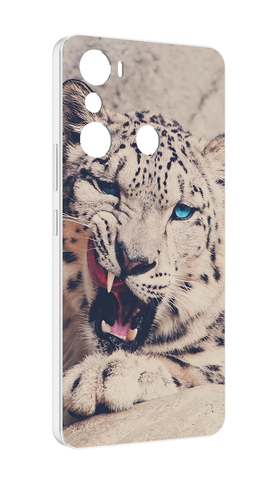 

Чехол MyPads Барсюня для Infinix Hot 20i, Прозрачный, Tocco