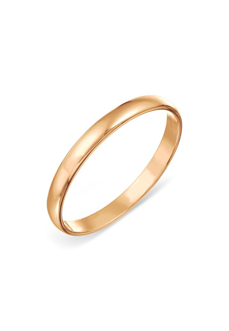 Кольцо из желтого золота р. 15,5 Kari Jewelry Кл-500210