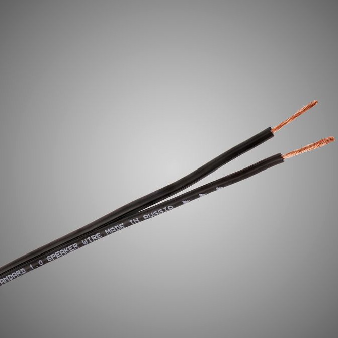 фото Кабель акустический с катушки двухжильный tchernov cable standard 1.0 speaker wire