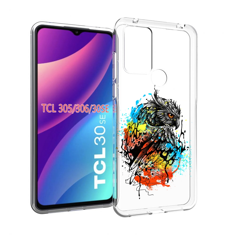 

Чехол MyPads Творческая сова для TCL 30SE/305/306/30E, Tocco