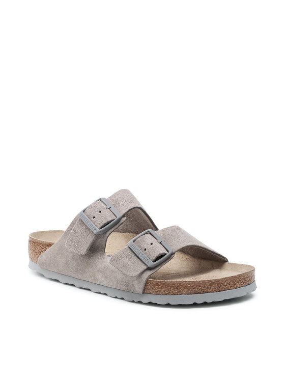 

Шлепанцы Arizona Bs 1020507 Birkenstock серый 45 EU, Arizona Bs 1020507