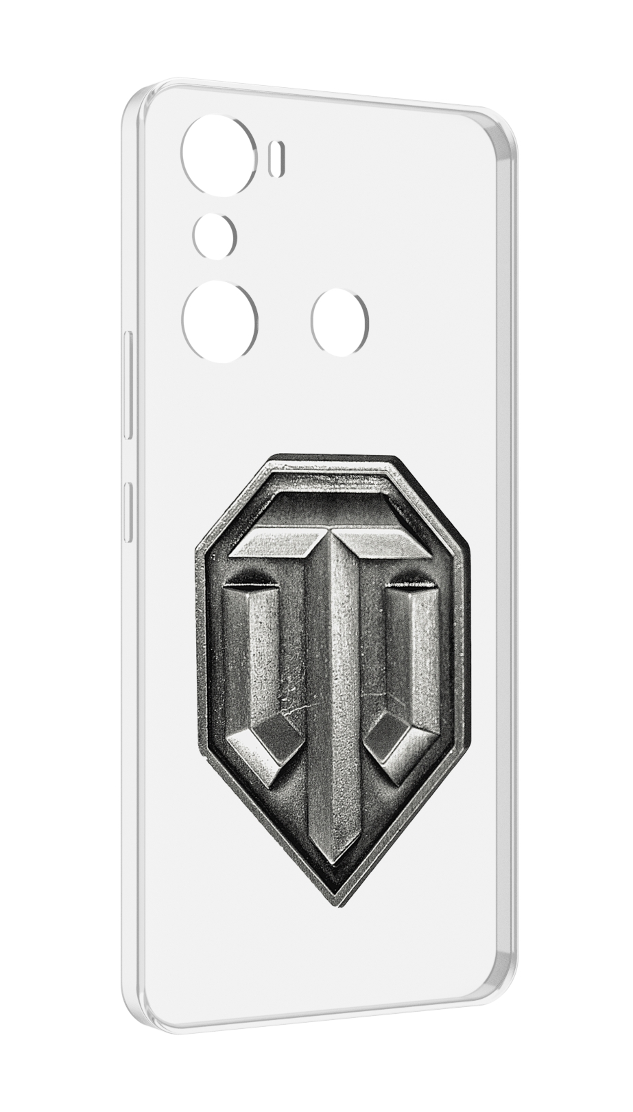 

Чехол MyPads world-of-tanks мужской для Infinix Hot 20i, Прозрачный, Tocco