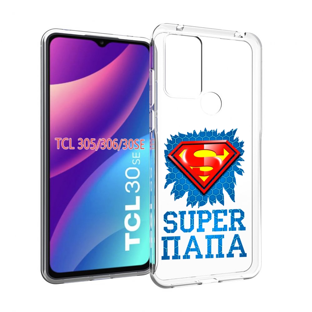 

Чехол MyPads Супер Папа для TCL 30SE/305/306/30E, Tocco