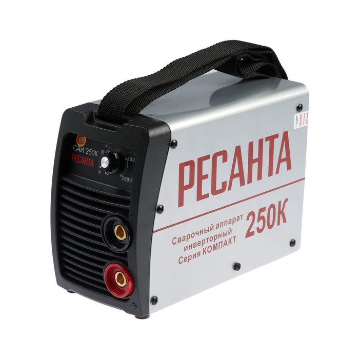 

Сварочный аппарат инверторный "Ресанта" САИ250К, 9.35 кВт, 10-250 А
