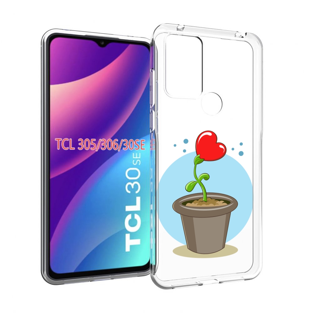 

Чехол MyPads Растение любви 14 февраля для TCL 30SE/305/306/30E, Tocco