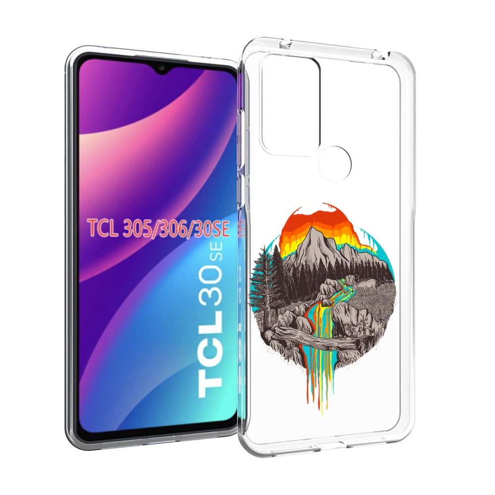

Чехол MyPads Радужный водопад для TCL 30SE / TCL 305 / TCL 306 / TCL 30E, Tocco