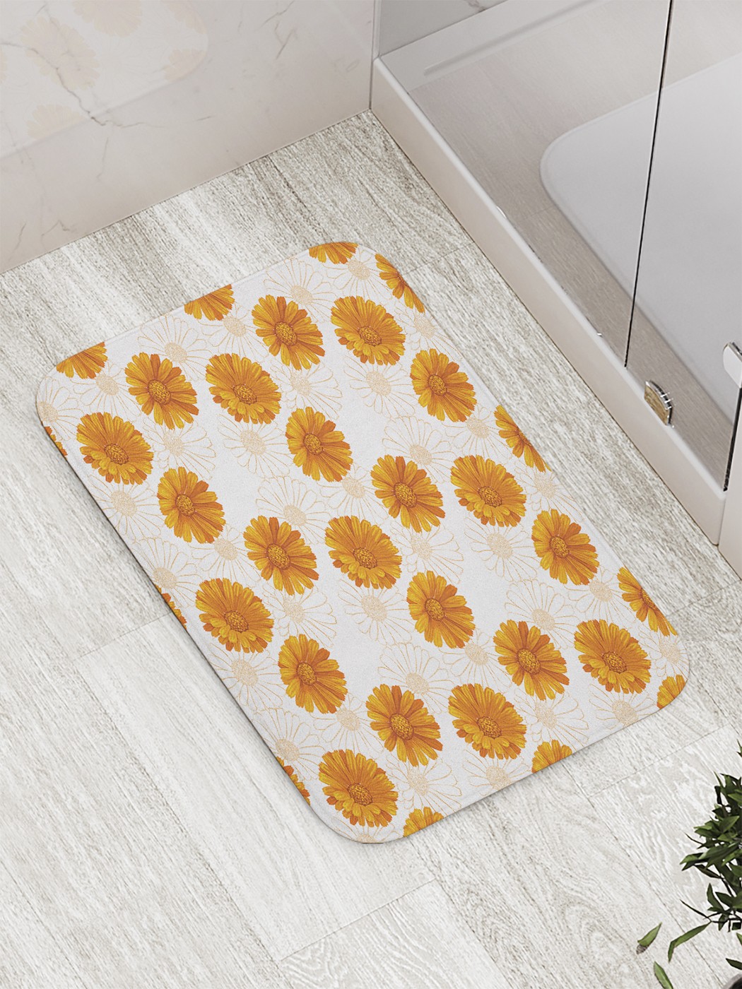 

Коврик противоскользящий для ванной, сауны, бассейна, 77х52 см bath_59995 JoyArty