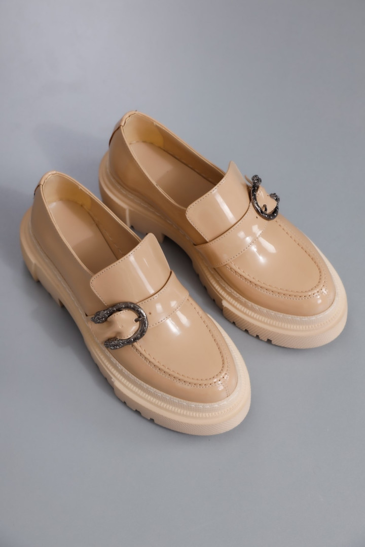 

Лоферы женские ANGELO SCARPE 463 бежевые 39 EU (доставка из-за рубежа), 463