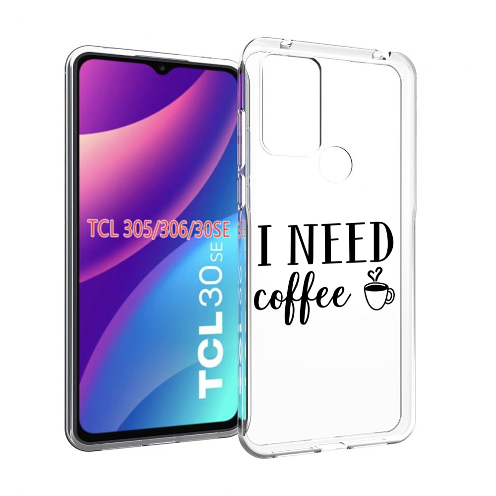 

Чехол MyPads Мне нужен кофе для TCL 30SE/305/306/30E, Tocco