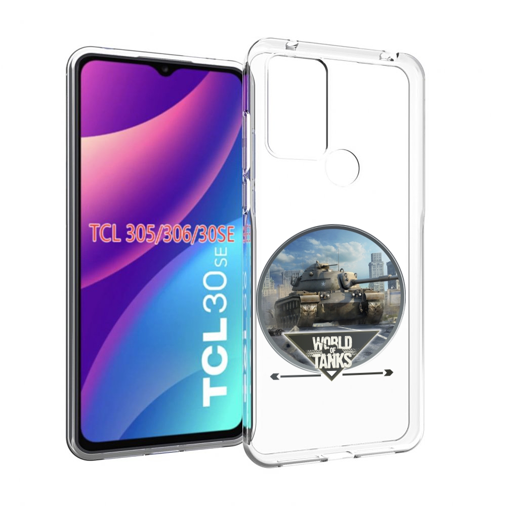 

Чехол MyPads Мир танков для TCL 30SE / TCL 305 / TCL 306 / TCL 30E, Tocco