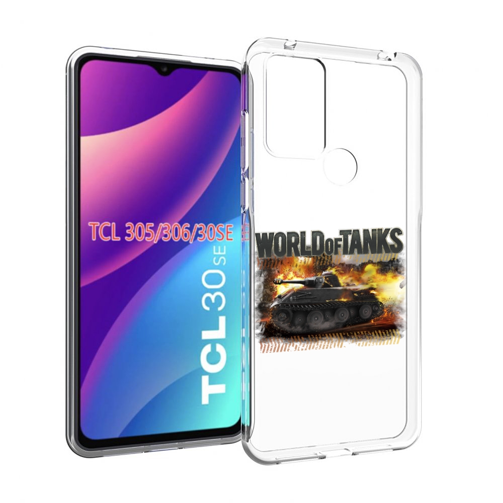 

Чехол MyPads Мир танков-2 для TCL 30SE/305/306/30E, Tocco