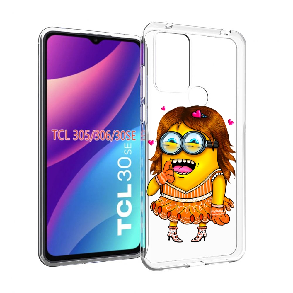 

Чехол MyPads Миньон девочка для TCL 30SE/305/306/30E, Tocco