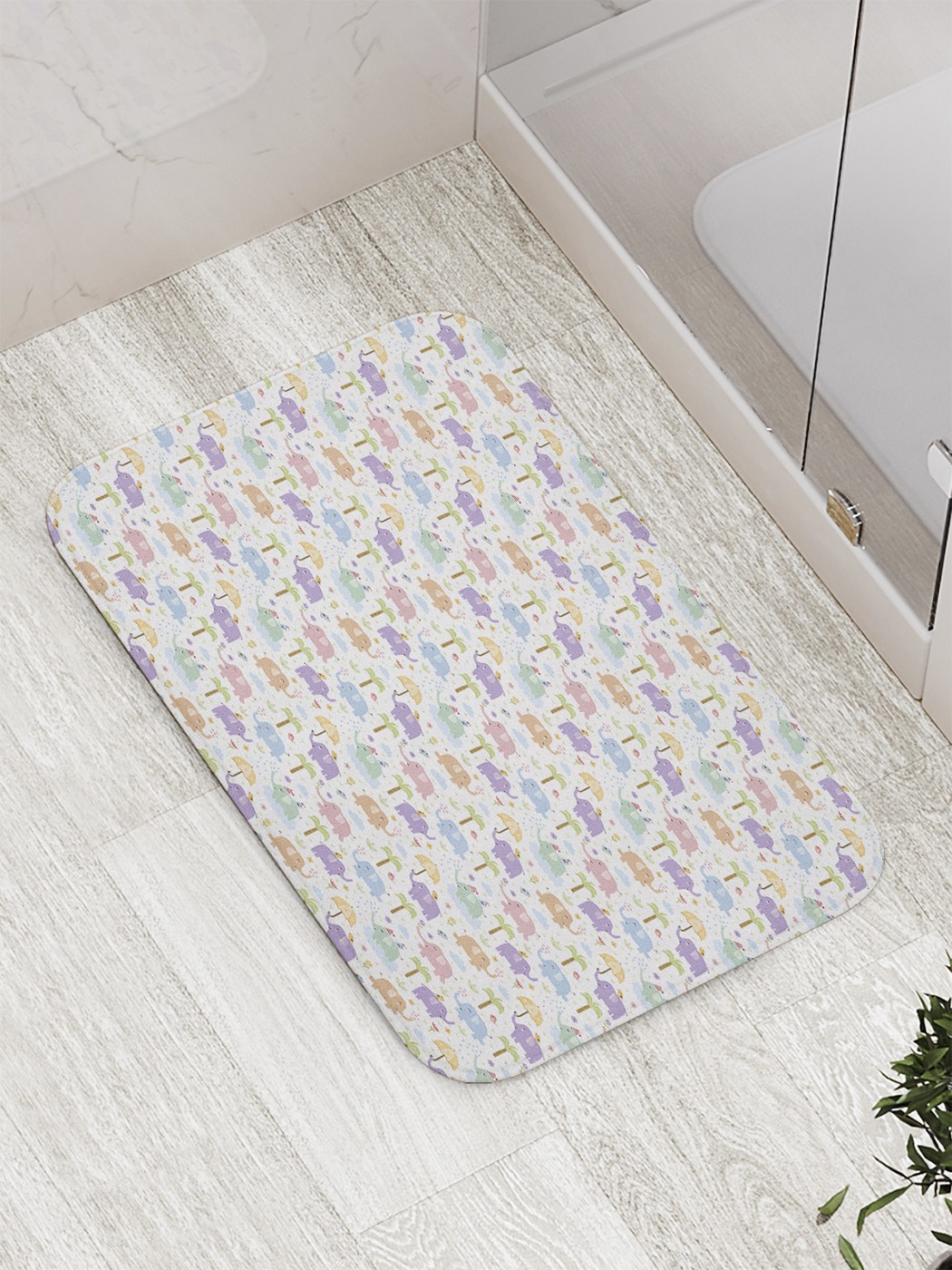 

Коврик противоскользящий для ванной, сауны, бассейна, 77х52 см bath_59956 JoyArty