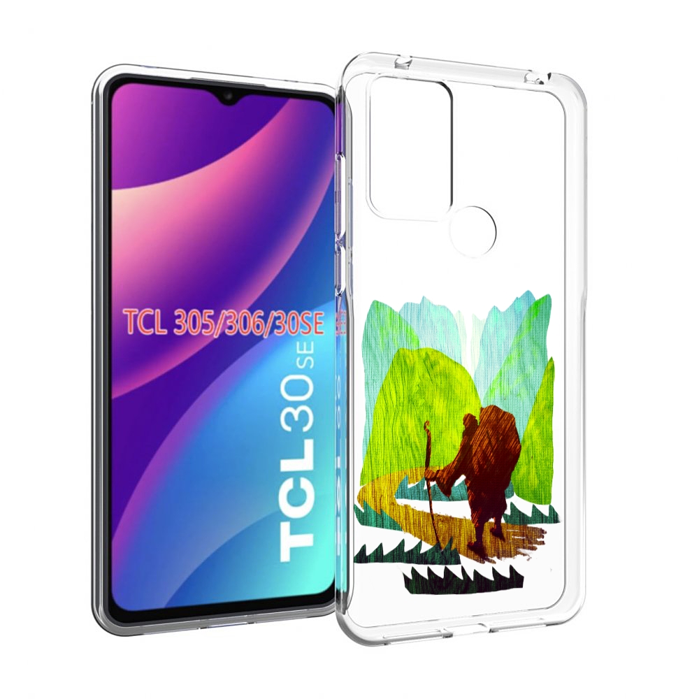 

Чехол MyPads Лесная тропа для TCL 30SE/305/306/30E, Tocco